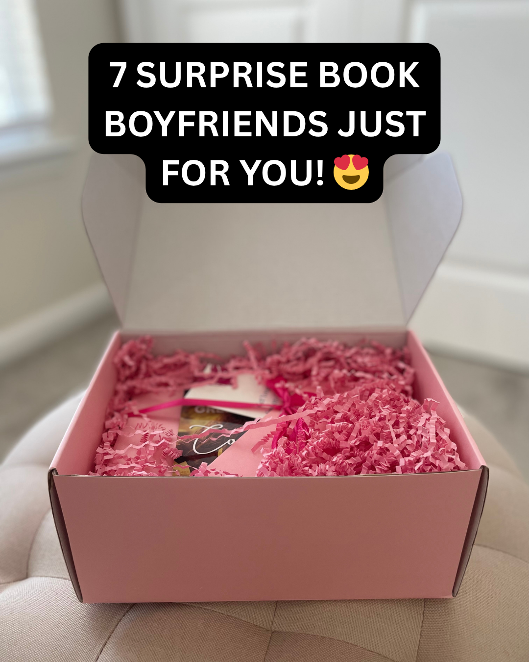 The Blind Date Book Box: 7 Surprise Book Boyfriends Just for You! 😍