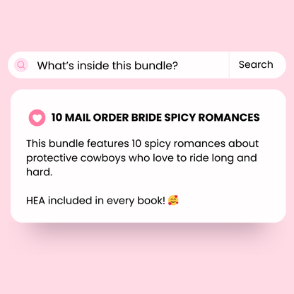 Protective Cowboys: 10 Paperback Mail Order Bride Spicy Romance Bundle